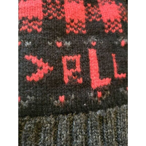 Vintage Ralph Lauren Sweater Women's Medium Hand Knit Wool Christmas - Picture 3 of 6
